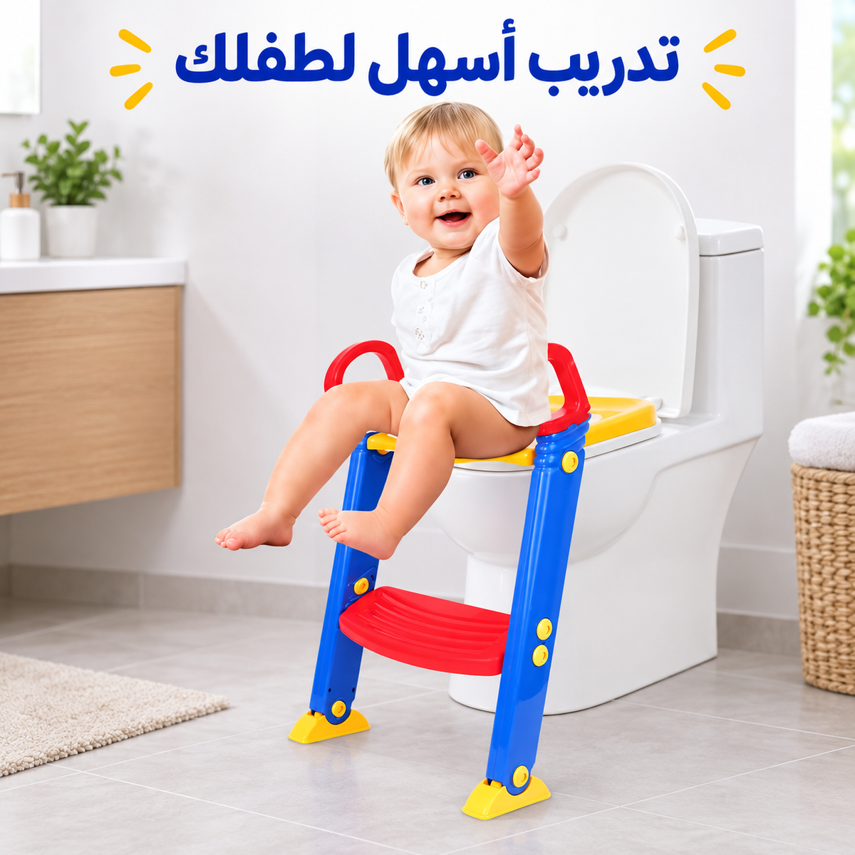 مقعد الحمام للاطفال