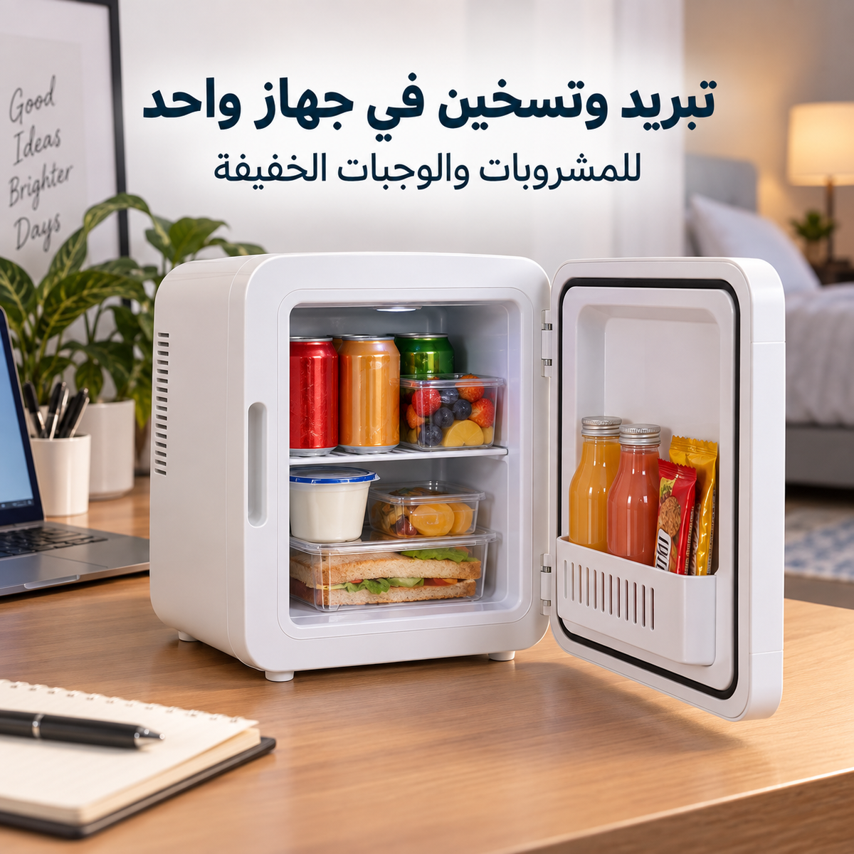 ثلاجة صغيرة محمولة - غرفة، مكتب، سيارة