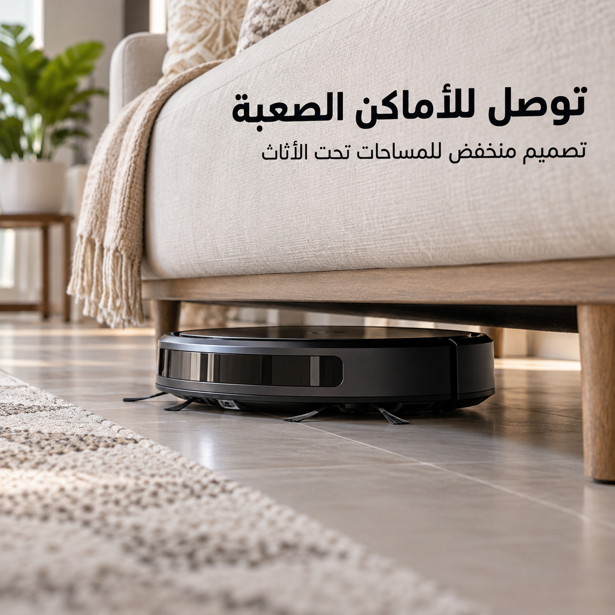 مكنسة الروبوت الذكية