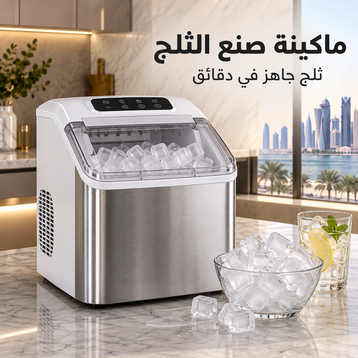 ماكينة صنع الثلج