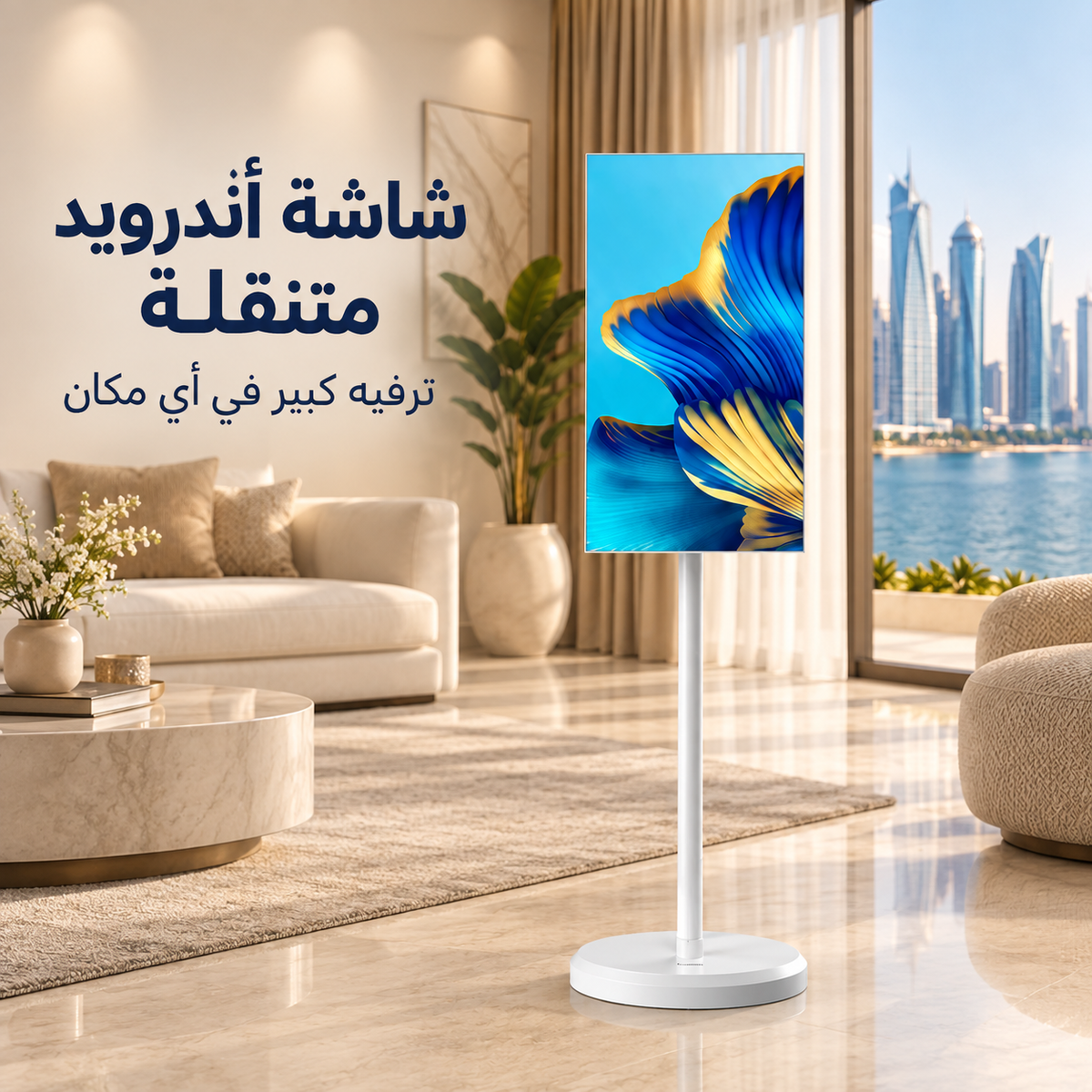 شاشة اندرويد متنقلة