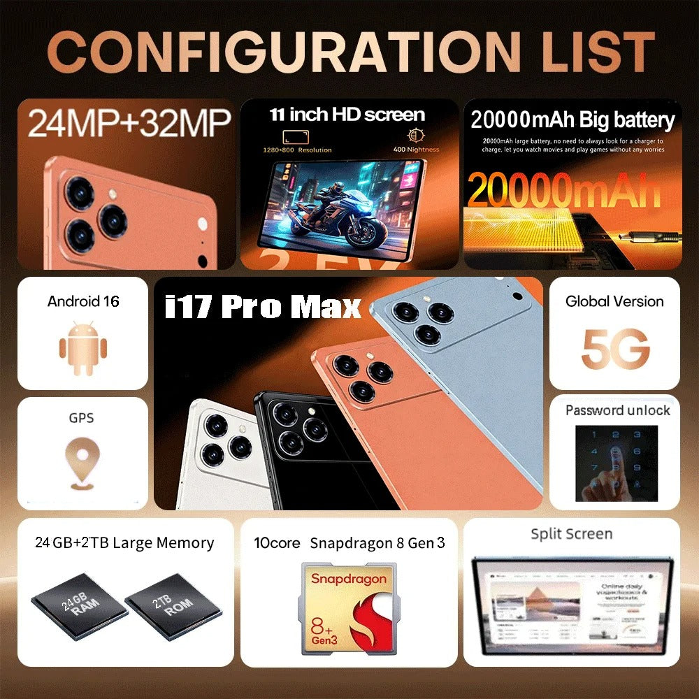 air tab 17 pro max تابلت